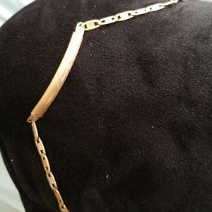 14k mixed gold bracelet